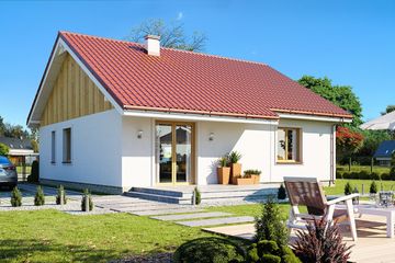  Projekt domu Zosia 5 (WAH1886) - projekt domu parterowego - Zdjęcie 2