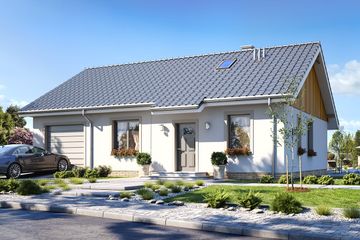  Projekt domu Zosia 6 (WAH1887) - projekt domu parterowego - Zdjęcie 1