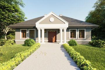  Projekt domu At-176 (BSK1043) - projekt domu parterowego - Zdjęcie 1