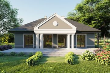  Projekt domu At-176 (BSK1043) - projekt domu parterowego - Zdjęcie 5