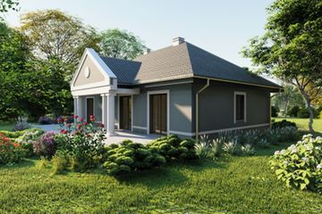  Projekt domu At-176 (BSK1043) - projekt domu parterowego - Zdjęcie 6