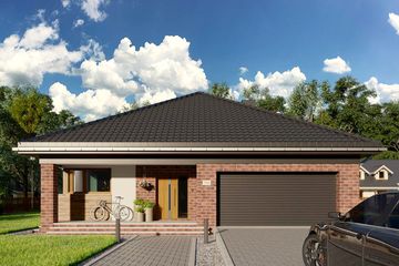  Projekt domu Kordian Rex (1634) (KRD2781) - projekt domu parterowego - Zdjęcie 1