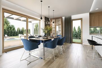  Projekt domu Wymarzony 3 (WAH1891) - projekt domu parterowego - Zdjęcie 4