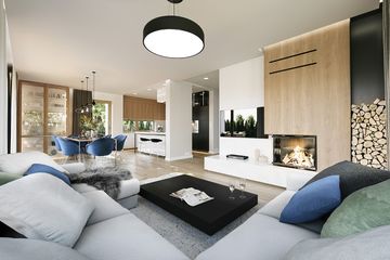  Projekt domu Wymarzony 2 (WAH1893) - projekt domu parterowego - Zdjęcie 9