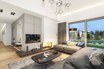  Projekt domu Wymarzony (WAH1892) - projekt domu parterowego - Zdjęcie 5