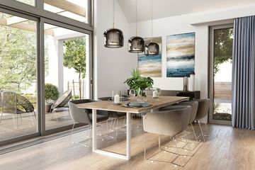  Projekt domu Wymarzony 4 (WAH1895) - projekt domu parterowego - Zdjęcie 4