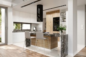  Projekt domu Wymarzony 4 (WAH1895) - projekt domu parterowego - Zdjęcie 6