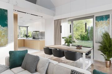  Projekt domu Wymarzony 6 (WAH1898) - projekt domu parterowego - Zdjęcie 6