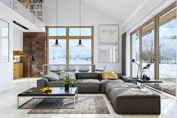  Projekt domu Wymarzony 5 (WAH1899) - projekt domu parterowego - Zdjęcie 4