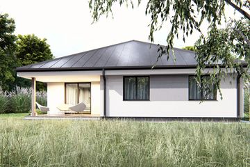  Projekt domu uA70 (WCB1094) - projekt domu parterowego - Zdjęcie 5