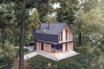  Projekt domu Malutki dr-S (BSA2184) - projekt domu parterowego z poddaszem - Zdjęcie 5