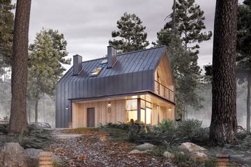  Projekt domu Malutki dr-S (BSA2184) - projekt domu parterowego z poddaszem - Zdjęcie 2