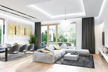  Projekt domu Wymarzony 10 (WAH1900) - projekt domu parterowego - Zdjęcie 4