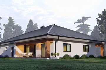  Projekt domu uA8v4 (WCB1115) - projekt domu parterowego - Zdjęcie 5