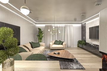 Projekt domu KA17 M - parterowy dom o powierzchni 122,35 m², dach kopertowy - ujęcie 4