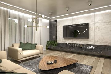 Projekt domu KA17 M - parterowy dom o powierzchni 122,35 m², dach kopertowy - ujęcie 5