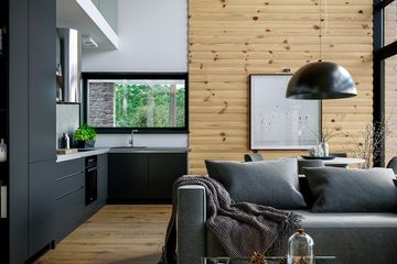  Projekt domu letniskowego HomeKoncept 66 A DL (KRX1084) - projekt domu letniskowego parterowego z poddaszem - Zdjęcie 16