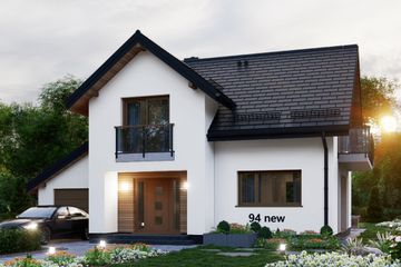  Projekt domu APS 094 NEW (LUA1450) - projekt domu parterowego z poddaszem - Zdjęcie 5