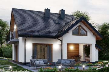  Projekt domu APS 094 NEW (LUA1450) - projekt domu parterowego z poddaszem - Zdjęcie 6