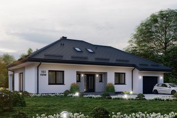  Projekt domu APS 151 NEW (LUA1437) - projekt domu parterowego - Zdjęcie 3