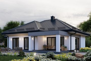  Projekt domu APS 151 NEW (LUA1437) - projekt domu parterowego - Zdjęcie 4