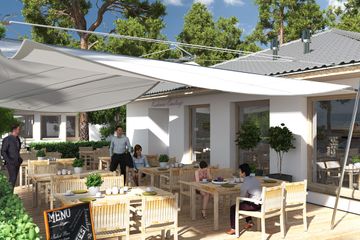  Projekt restauracji Bar Restauracja Kuchenne Ewolucje (WRR1000) - projekt restauracji parterowego - Zdjęcie 3