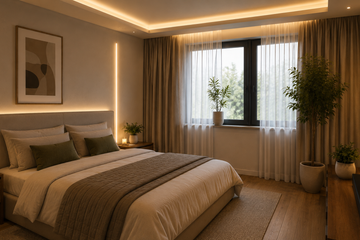 Projekt domu Jukatan - parterowy dom o powierzchni 106,28 m², dach wielospadowy - ujęcie 13