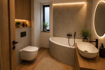 Projekt domu Jukatan - parterowy dom o powierzchni 106,28 m², dach wielospadowy - ujęcie 14
