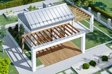  Projekt domu przy Bukowej 35 N (KRK1545) - projekt domu parterowego - Zdjęcie 3