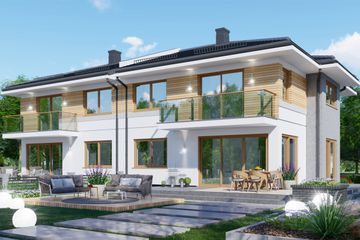  Projekt domu APS 279 (LUA1431) - projekt domu z pełnym piętrem - Zdjęcie 2