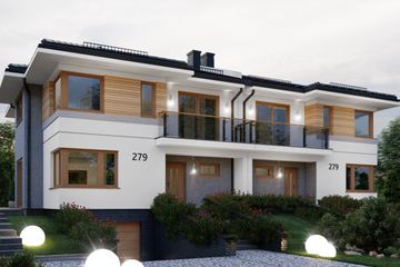  Projekt domu APS 279 (LUA1431) - projekt domu z pełnym piętrem - Zdjęcie 3