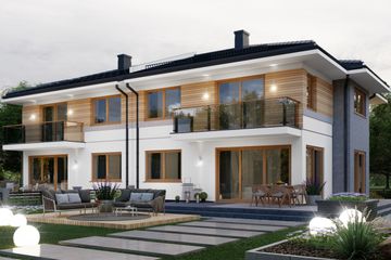  Projekt domu APS 279 (LUA1431) - projekt domu z pełnym piętrem - Zdjęcie 4