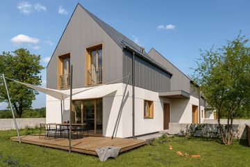  Projekt domu Optymalny 01 (KZB1031) - projekt domu parterowego z poddaszem - Zdjęcie 3