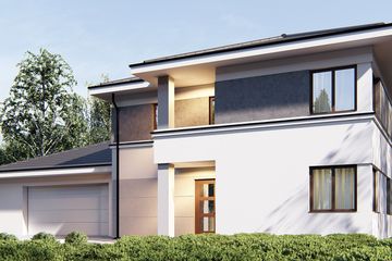  Projekt domu uA55v1 (WCB1118) - projekt domu z pełnym piętrem - Zdjęcie 1