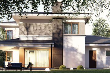  Projekt domu uA55v1 (WCB1118) - projekt domu z pełnym piętrem - Zdjęcie 5