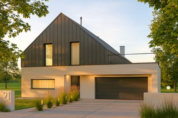  Projekt domu FX-39 (PZB1061) - projekt domu z pełnym piętrem - Zdjęcie 2