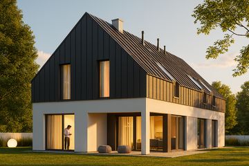  Projekt domu FX-39 (PZB1061) - projekt domu z pełnym piętrem - Zdjęcie 4