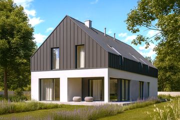  Projekt domu FX-39 (PZB1061) - projekt domu z pełnym piętrem - Zdjęcie 1