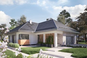  Projekt domu Aurelia Bona (1640) (KRD2787) - projekt domu parterowego - Zdjęcie 1