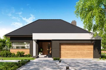  Projekt domu HomeKoncept 70 (KRX1088) - projekt domu parterowego - Zdjęcie 1