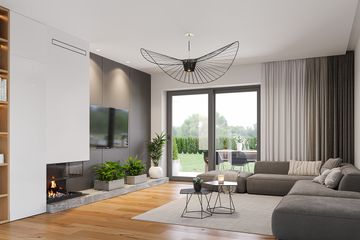  Projekt domu Orkan wariant B (WAH1936) - projekt domu z pełnym piętrem - Zdjęcie 3