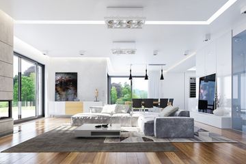  Projekt domu Wyjątkowy wariant B (WAH1949) - projekt domu parterowego - Zdjęcie 3