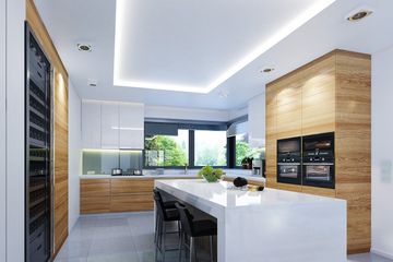  Projekt domu Wyjątkowy wariant B (WAH1949) - projekt domu parterowego - Zdjęcie 5