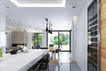  Projekt domu Wyjątkowy wariant B (WAH1949) - projekt domu parterowego - Zdjęcie 7