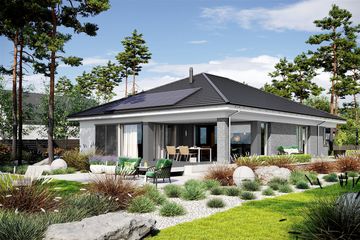  Projekt domu Alison G2 energo plus (WRC2741) - projekt domu parterowego - Zdjęcie 4