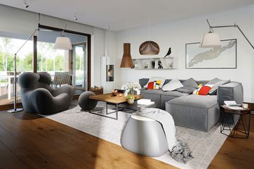  Projekt domu Alison G2 energo plus (WRC2741) - projekt domu parterowego - Zdjęcie 5