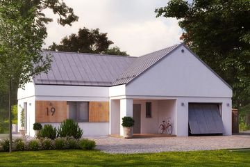  Projekt domu Cytrus 2 (BSA2196) - projekt domu parterowego - Zdjęcie 1