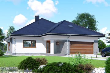  Projekt domu APS 272 + 2G (LUA1439) - projekt domu parterowego - Zdjęcie 1