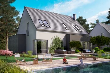  Projekt domu KA72 (PKT1083) - projekt domu parterowego z poddaszem - Zdjęcie 2