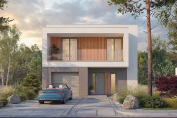  Projekt domu Dubius I G1 (SLS1132) - projekt domu z pełnym piętrem - Zdjęcie 1